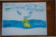 Children's art work from a YogaKids workshop
